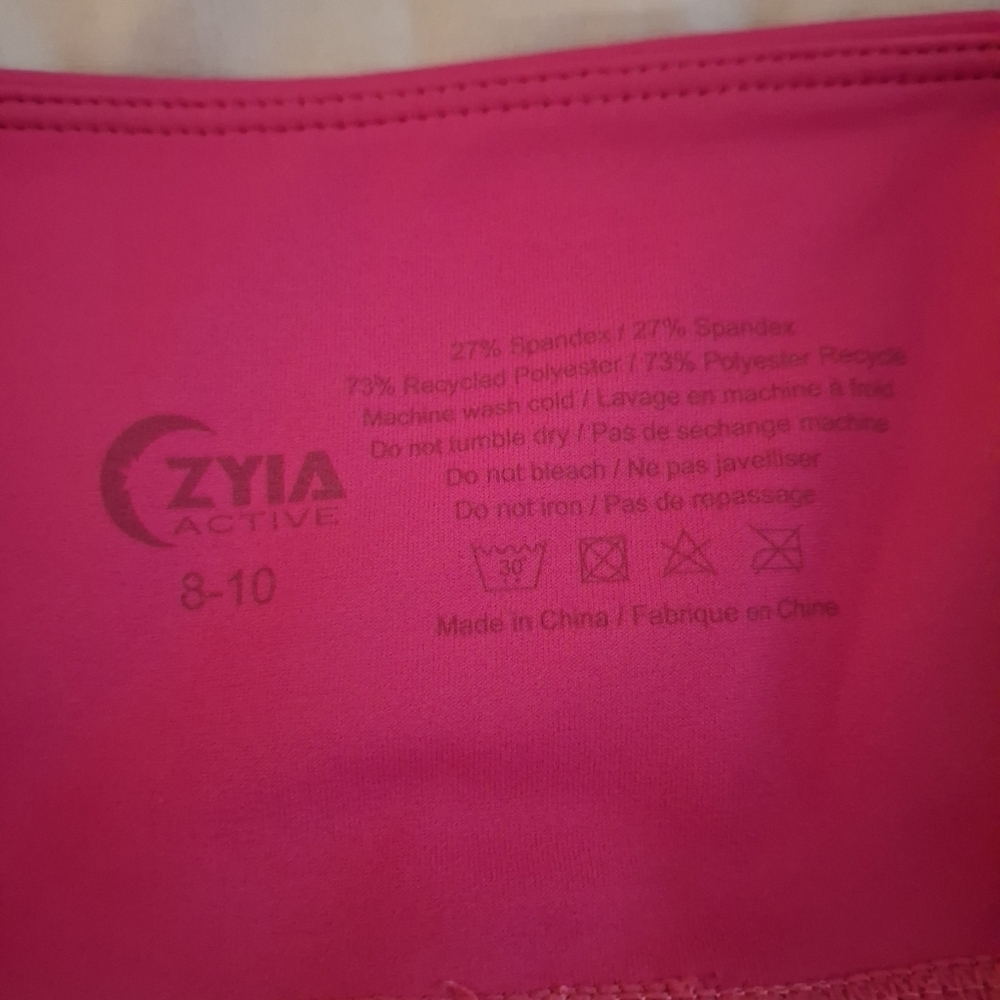 ZYIA Bright Pink Women's Leggings - Picture 7 of 12